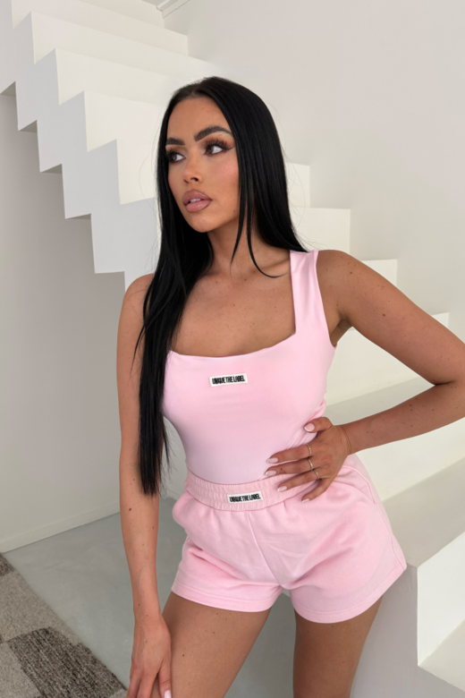 Nena Tank Top - Powder Pink