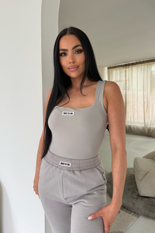 Nena Tank Top - Pebble