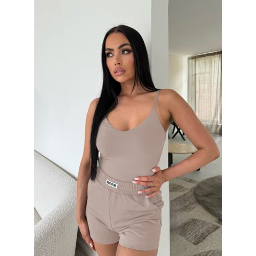 Unique The Label Aya Bodysuit - Mocha Unique The Label Aya Bodysuit - Mocha