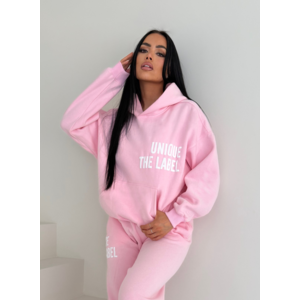 Unique The Label Elyana Hoodie - Powder Pink