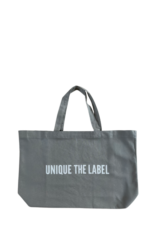 Unique Canvas Tote Canvas Bag - Pebble