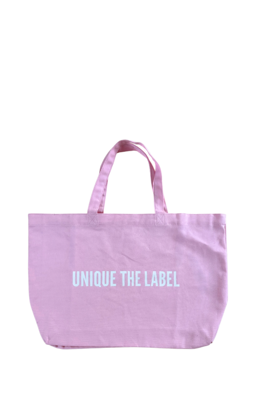 Unique Canvas Tote Canvas Bag - Powder Pink