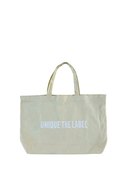 Unique The Label Unique Canvas Tote Canvas Bag - Soft Yellow Unique Canvas Tote Canvas Bag - Soft Yellow