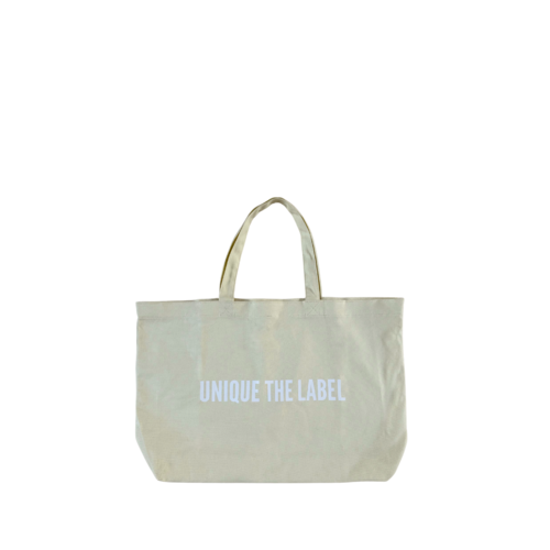 Unique The Label Unique Canvas Tote Canvas Bag - Soft Yellow