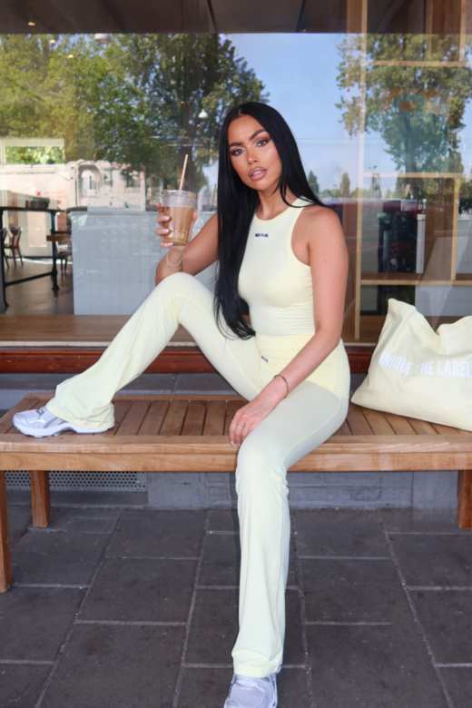 Nena Haltertop - Soft Yellow