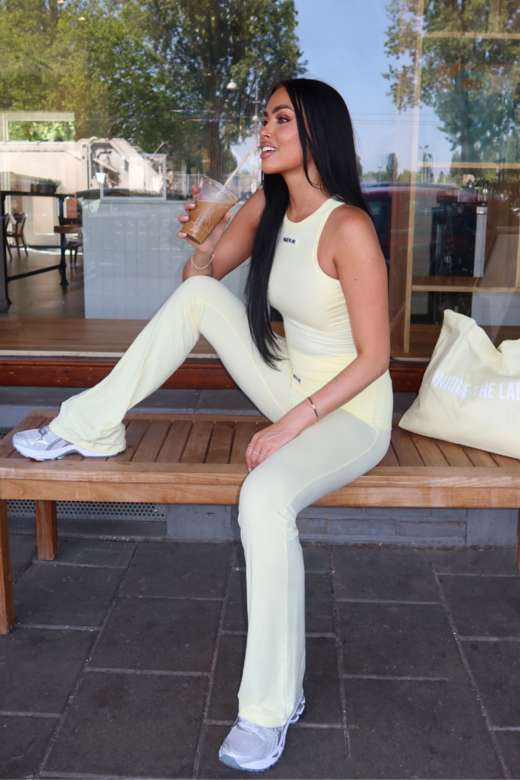 Nena Haltertop - Soft Yellow