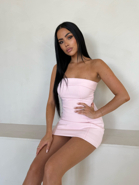 Unique The Label Yve Top - Powder Pink Yve Top - Powder Pink