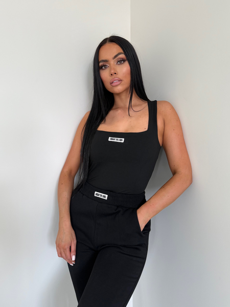 Unique The Label Nena Tank Top - Black/White Nena Tank Top - Black/White