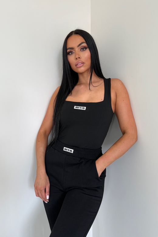 Nena Tank Top - Black/White