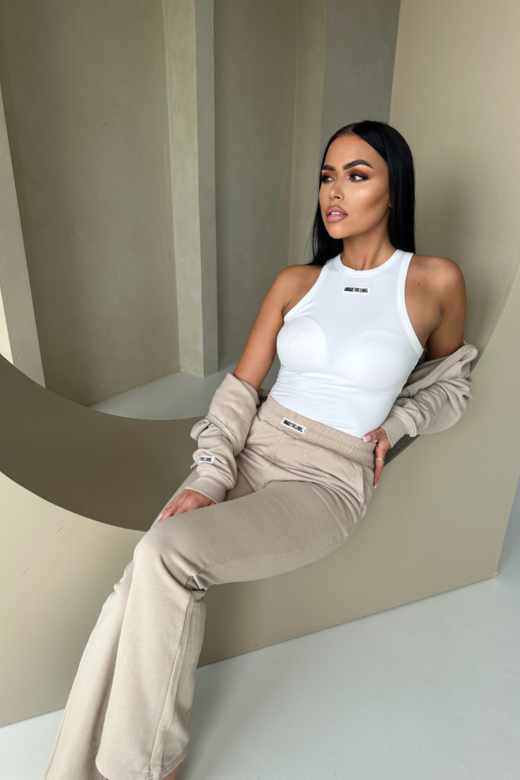 Nena Halter Top - Milky White