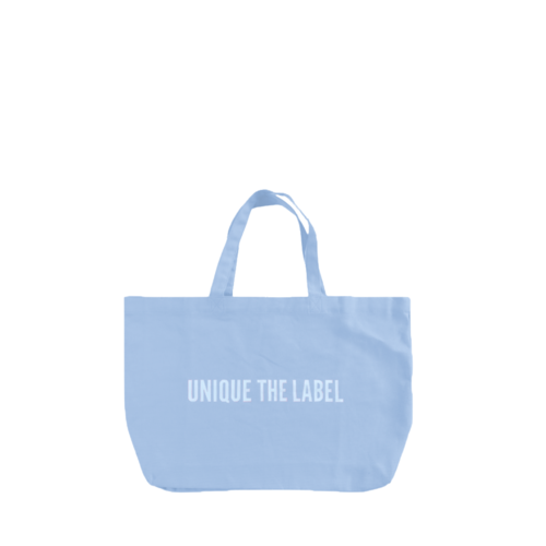 Unique The Label Unique Canvas Tote Canvas Bag - Sky Blue Unique The Label Unique Canvas Tote Canvas Bag - Sky Blue