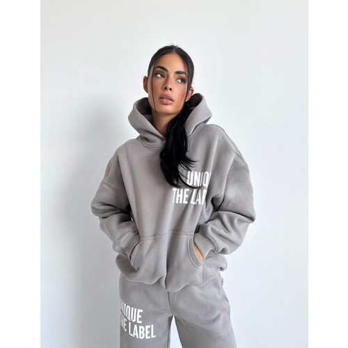 Unique The Label Elyana Hoodie - Pebble