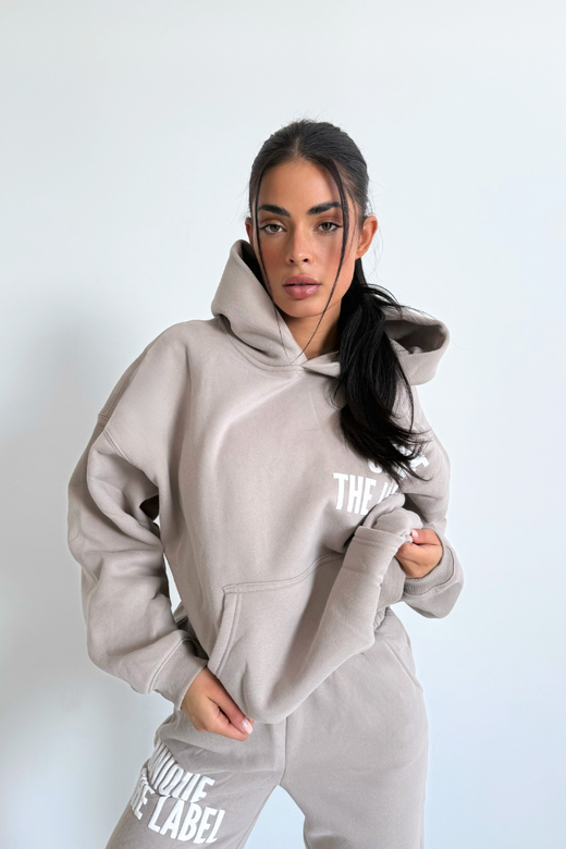 Hoodie Elyana  - Mocha