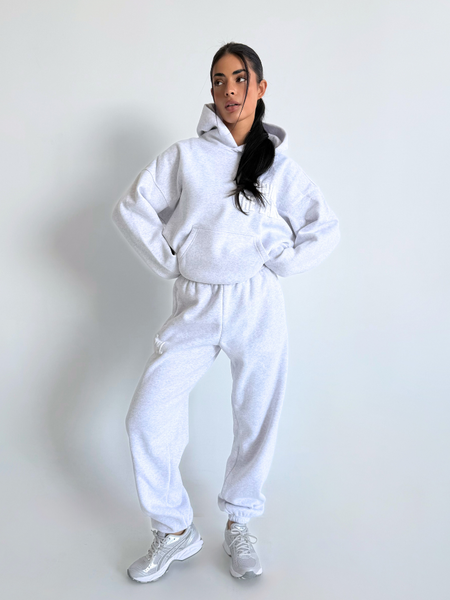 Unique The Label Elyana Jogger - Light Grey Marl Elyana Jogger - Light Grey Marl