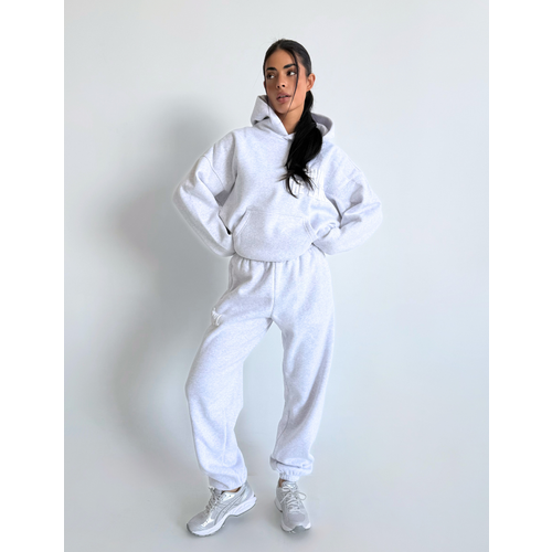 Unique The Label Elyana Jogger - Light Grey Marl