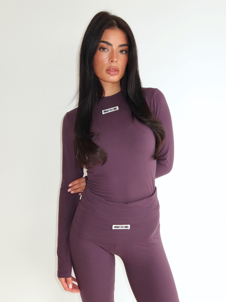 Unique The Label Nena Longsleeve - Deep Berry Nena Longsleeve - Deep Berry