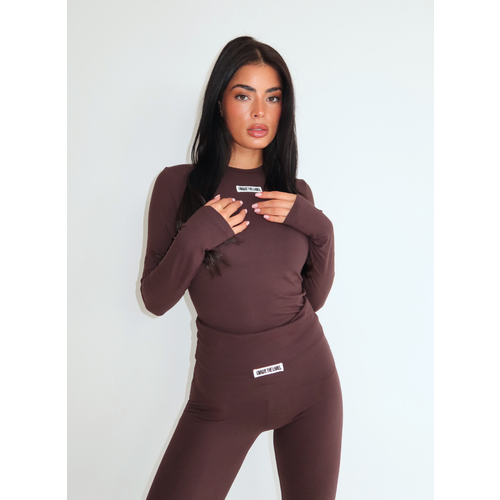 Unique The Label Nena Longsleeve - Cacao