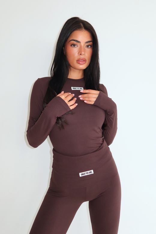 Nena Longsleeve - Cacao