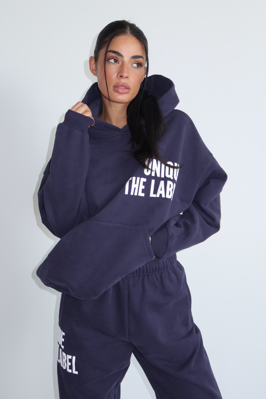 Elyana Hoodie - Deep Dark Navy