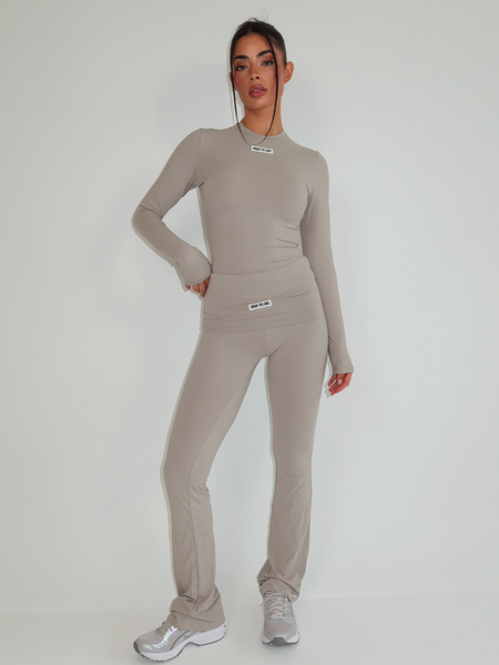 Unique The Label Nena Pants - Pebble Nena Pants - Pebble