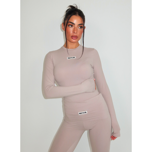 Unique The Label Nena Longsleeve - Mocha