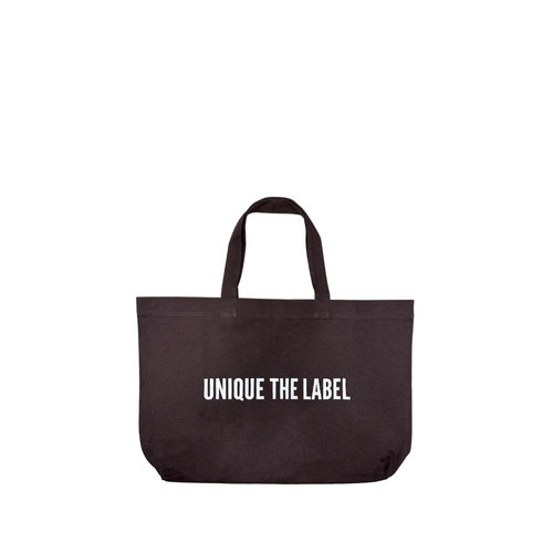 Unique The Label Unique Canvas Tote Canvas Bag - Cacao