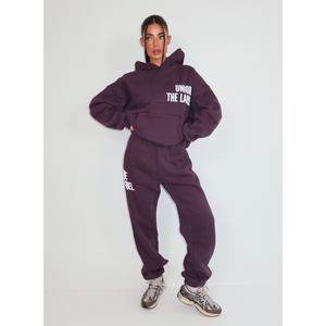 Unique The Label Elyana Jogger - Deep Berry