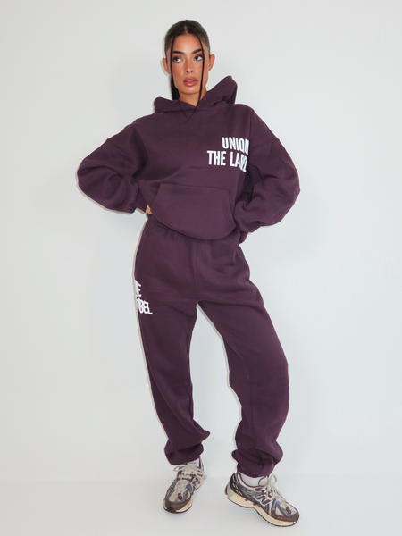 Unique The Label Elyana Jogger - Deep Berry Elyana Jogger - Deep Berry