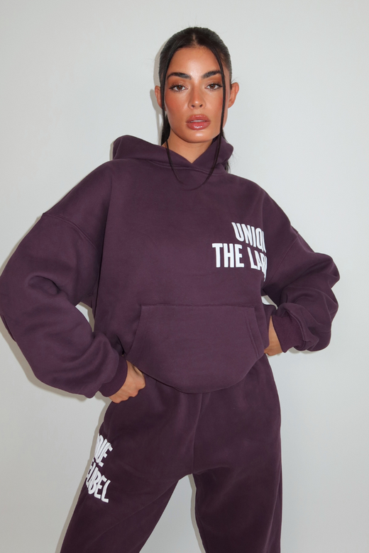 Elyana Hoodie - Deep Berry