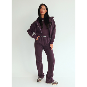 Unique The Label Molly Pants - Deep Berry