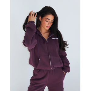 Unique The Label Imani Vest - Deep Berry