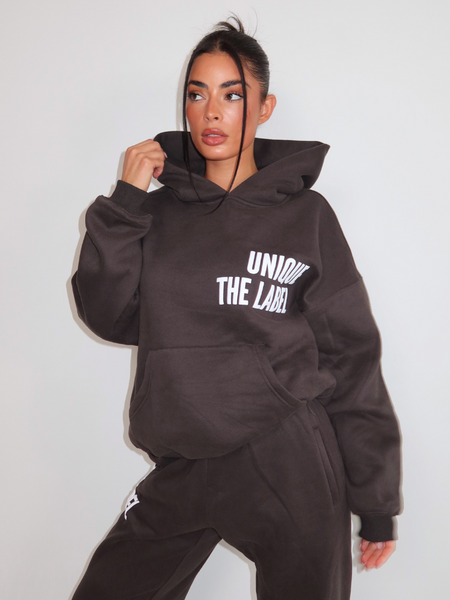 Unique The Label Elyana Hoodie - Charcoal Elyana Hoodie - Charcoal