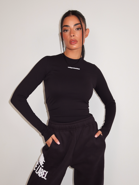 Unique The Label Robyn Longsleeve - Deep Black Robyn Longsleeve - Deep Black