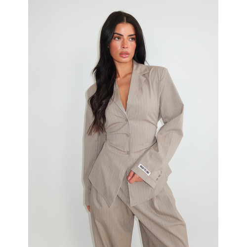 Unique The Label PRE ORDER Rosie Blouse - PS Taupe