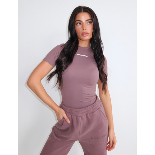 Unique The Label Robyn Short Sleeve - Mushroom Unique The Label Robyn Short Sleeve - Mushroom