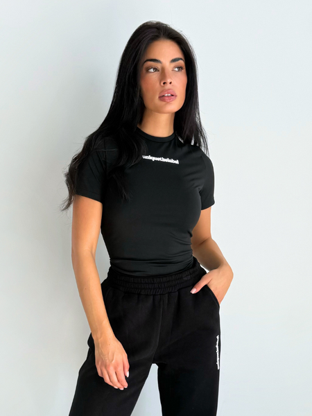 Unique The Label Robyn Short Sleeve - Deep Black Robyn Short Sleeve - Deep Black