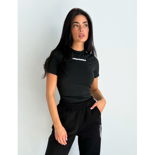 Unique The Label Robyn Short Sleeve - Deep Black Unique The Label Robyn Short Sleeve - Deep Black