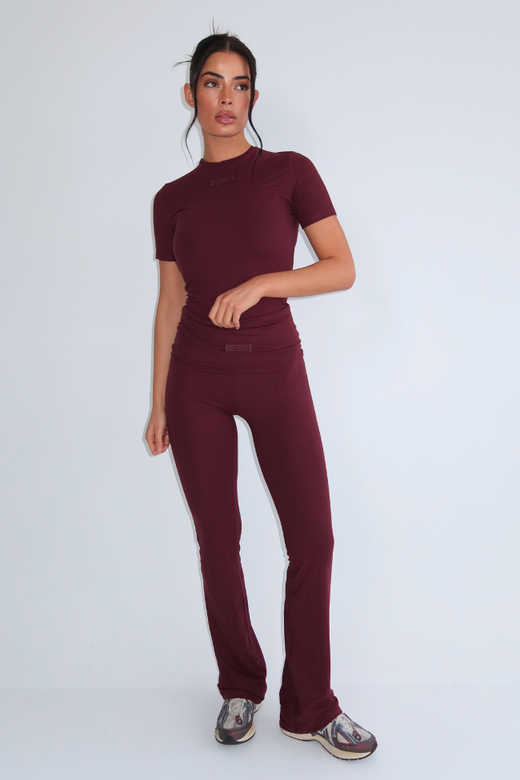 Noelle Pants - Deep Cherry
