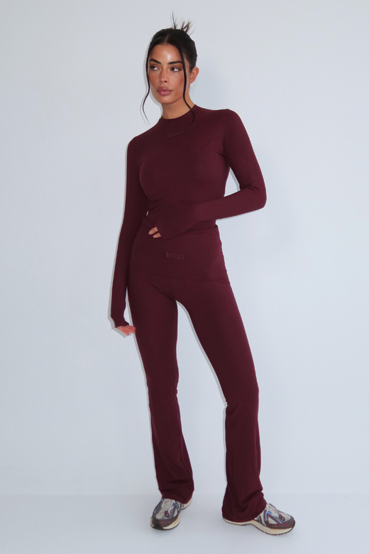 Noelle Pants - Deep Cherry