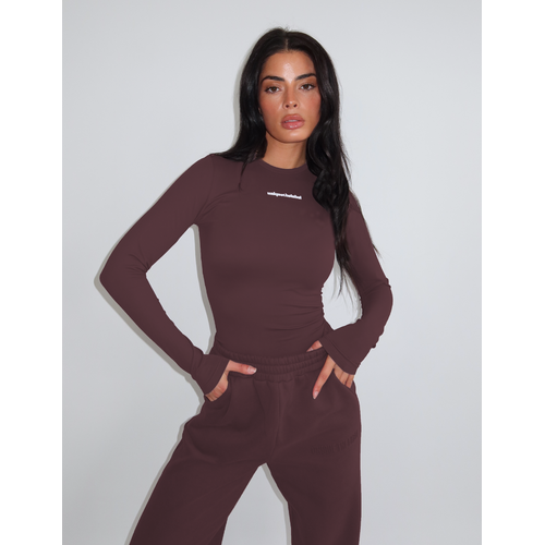 Unique The Label Robyn Longsleeve - Cacao Unique The Label Robyn Longsleeve - Cacao