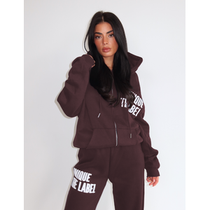 Unique The Label Joleen Vest - Cacao