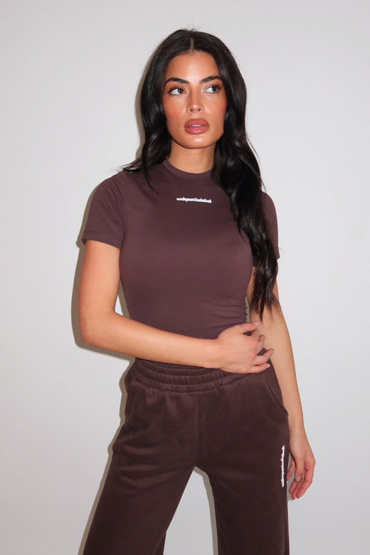 Robyn Short Sleeve - Cacao