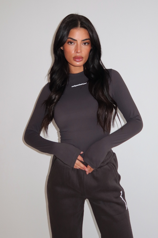 Robyn Longsleeve - Charcoal