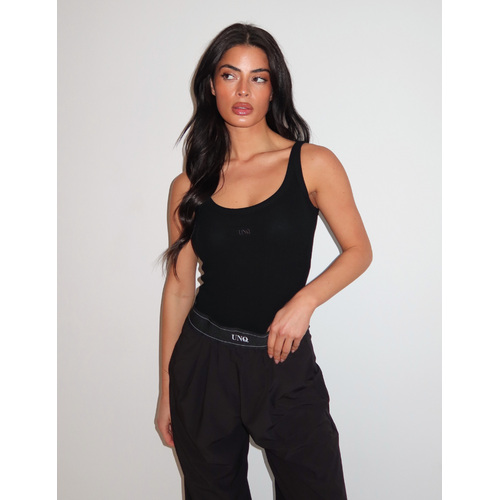Unique The Label Gill Bodysuit - Deep Black Unique The Label Gill Bodysuit - Deep Black