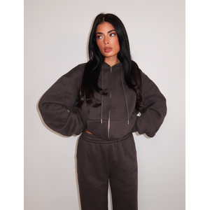 Unique The Label Nyla Vest - Charcoal