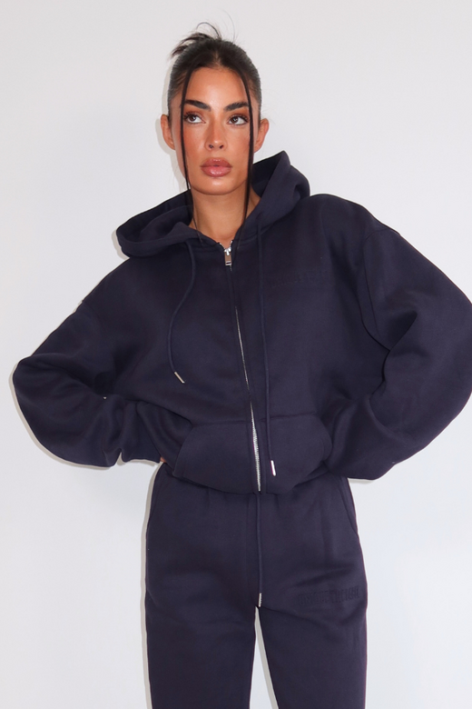 Nyla Vest - Deep Dark Navy