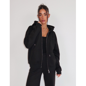 Unique The Label Nyla Vest - Deep Black