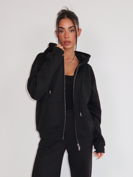 Unique The Label Nyla Vest - Deep Black Nyla Vest - Deep Black