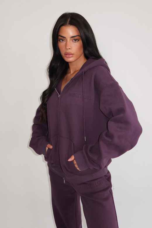 Nyla Vest - Deep Berry