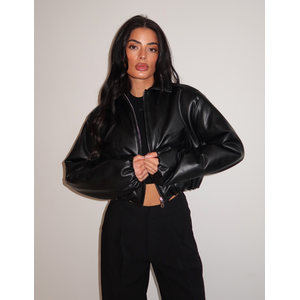 Unique The Label Semmi Bomber - Black